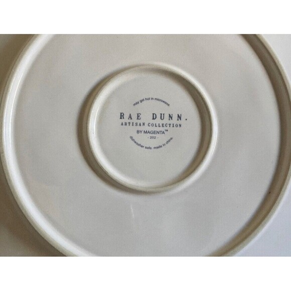 Rae Dunn WITCHS BREW Dinner Plate Large 11.5" Caldron Spooky Halloween NEW 2022 - Picture 3 of 4